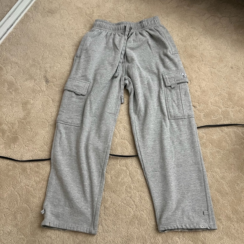 pro club heavy weight men’s cargo sweat pants